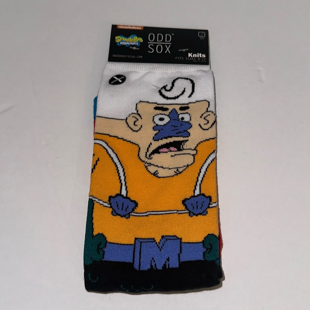 NWT ODD SOX X NICKELODEON Crew Socks
